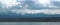 Panorama of Lake Constance, southern shore and mountain range