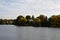 Panorama at the Lake Heiliger See in Autumn in the Neighborhood Berliner Vorstadt, Potsdam, Brandenburg