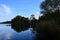 Panorama at the Lake Heiliger See in Autumn in the Neighborhood Berliner Vorstadt, Potsdam, Brandenburg