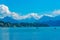 Panorama of lake Lucerne in Luzern, Switzerland