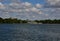 Panorama at Lake Maschsee in Hannover, the Capital City of Lower Saxony