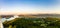 Panorama Lake and mountains at Worthersee Karnten Austria tourist spot