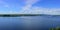 Panorama of Lake Onega from the bell tower of the Kizhi Pogost