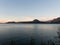 Panorama of Lake Ranco, the third largest lake in Chile. In the region of Los RÃ­os, in AraucanÃ­a or Patagonia, Chilean Andes.