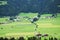 Panorama and landscape in Cadore, Dolomity mountains, Italy