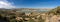 Panorama landscape of the Conde de Guadalhorce Rervoir in southern Spain