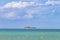 Panorama landscape Holbox island Isla de la PasiÃ³n sandbank Mexico