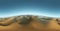 Panorama landscape of sand dunes, environment HDRI map. Equirectangular projection, spherical panorama