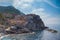 Panorama landscape of the town of Manarola in Cinque Terre