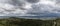 Panorama landscape view of the Alqueva Reservoir