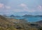 Panorama landscape of Yan Chau Tong Marine Park, Hong Kong