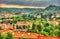 Panorama of Le Puy-en-Velay - France