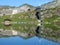 Panorama lift of the lake Melchsee or Panoramalift auf Melchsee-Frutt, Melchtal - Canton of Obwald, Switzerland