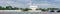 Panorama of Lincoln memorial and Washington monument