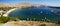 Panorama of Lindos bay