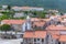 Panorama of Linhares town in Portugal