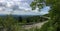 Panorama of Linn Cove Viaduct