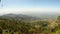 Panorama from Lipton Seat, hill country, travel destination in Sri Lanka.