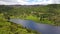 Panorama at the Loch Tummel in Scotland