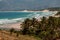 Panorama on the long Lokaro Beach near Fort Dauphin