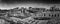 A panorama looking across Piazza del Colosseo Rome, Italy