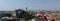 Panorama of Lublin, Poland