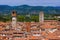 Panorama of Lucca Italia