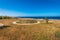 Panorama of Lungomare Boeo, Marsala, Trapani, Sicily, Italy, Europe