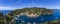 Panorama of luxury resort Portofino in Liguria