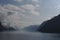 Panorama of Lysefjord Lysefjorden fjord canyon from Lysebotn in Norway