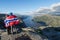 Panorama of Lysefjord, Norway