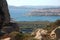 Panorama of the Maddalena from \'island of Caprera