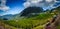 Panorama of the Mafatte Cirque.