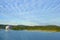 Panorama of Mahogany Bay in Roatan, Honduras