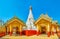 Panorama of main stupa and Image House of Kakku Pagodas, Myanmar