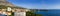 Panorama of Makarska at Croatia