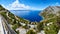 Panorama of Makarska Riviera, Croatia