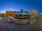 Panorama of Manege Square in the Evening, Moscow