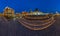 Panorama of Manege Square and Moscow Kremlin in the Evening