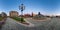 Panorama of Manege Square and Moscow Kremlin in the Evening