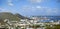 Panorama of marigot bay