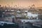 Panorama of Marrakesh at sunrise