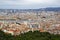 Panorama of Marseille from Basilique Notre Dame de la Garde, .Marseille, France