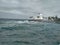 Panorama of Masjid Jeddah Cornish Coastline , Jeddah, Saudi Arabia