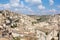 Panorama of Matera, Basilicata, Italy