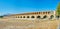 Panorama of medieval bridge in Isfahan, Iran