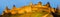 Panorama of Medieval Castle at Carcassonne