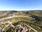 Panorama of medieval stronghold Tsarevets, Veliko Tarnovo, Bulgaria