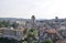 Panorama of the Medieval town Veliko Tarnovo from Bulgaria