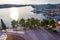 Panorama of the mediterranean city of Sibenik. Croatia